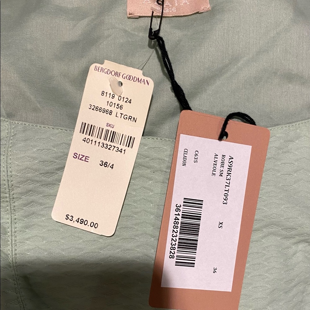 NEW Alaia cotton dress with ORIGINAL TAGS - Picture 9 of 9